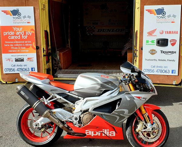 Aprilia RSV Same day delivery service Walsall West Midlands.