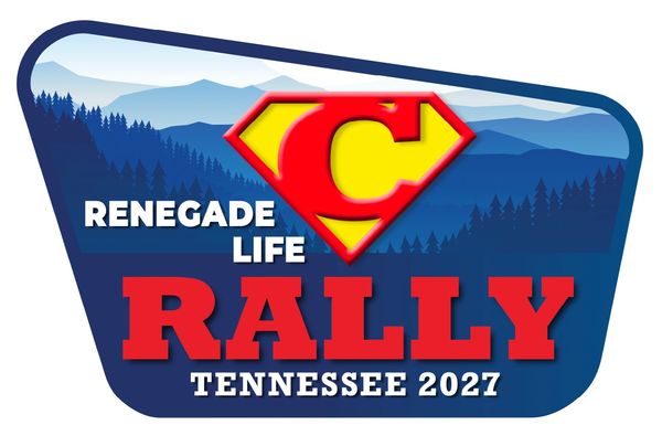 Logo for Renegade Life Rally Tennessee 2027