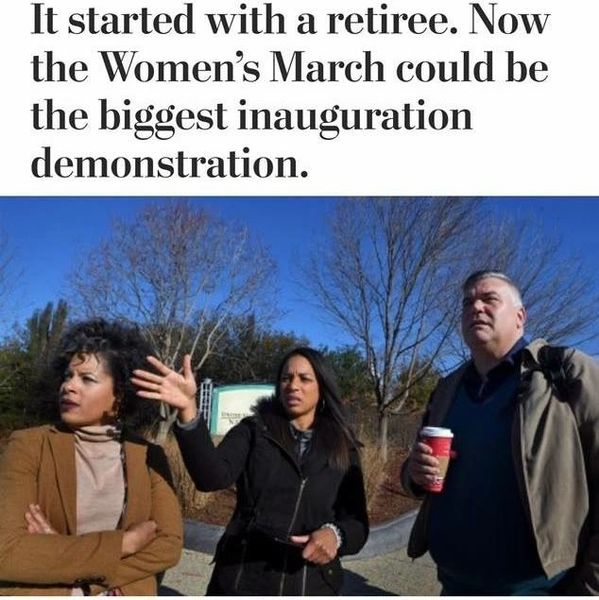 Women's March article from 2017