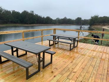 Fishing Dock Austin Hill Country RV Park Air Field XS12