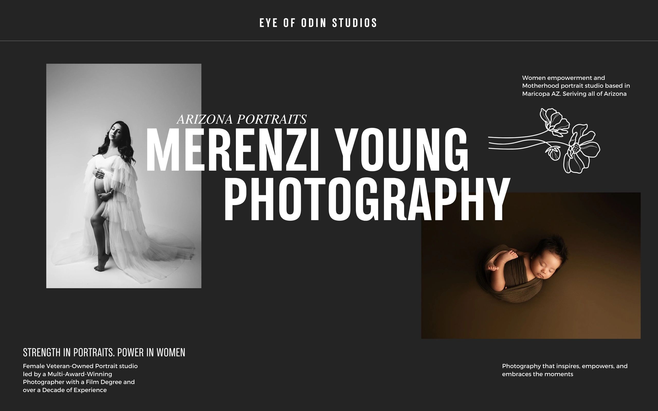 Arizona Portraits, Merenzi Young Photography, motherhood portrait studio in Maricopa. Boudior