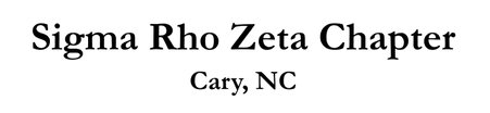 Sigma Rho Zeta Chapter
Cary, NC
