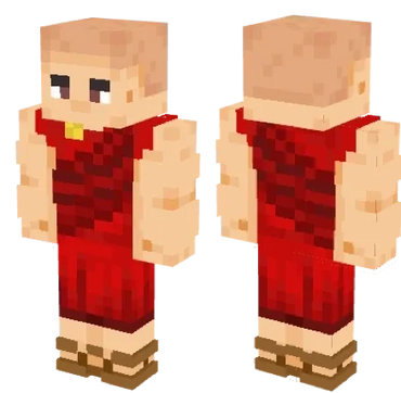 UTK.IO FREE SKIN FRIDAY #37 "MINECRAFT MONK" A BUDDHIST MONK CUSTOM MINECRAFT SKIN WITH RED ROBES AN