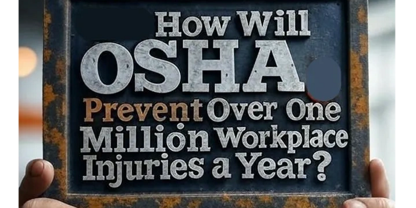 How will OSHA prevent over one million injuries a year?