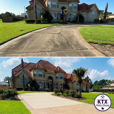 Driveway Pressure Washing Service