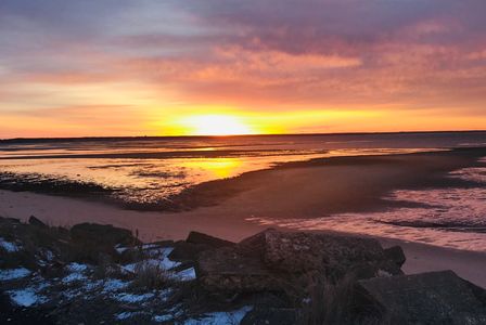 Sunset on Cape Cod.