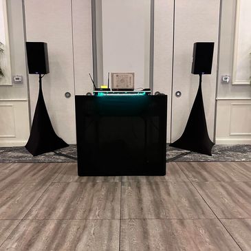 Professional DJ setup at all Joey D Entertainment events