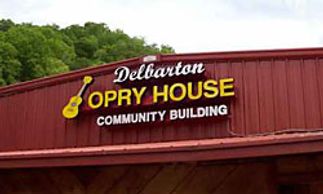 Delbarton Opry House, moments from Mountain Brook Lodging, Buffalo Mountain trail