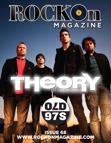 Rock On Magazine Issue 68 - Theory of a Deadman Cover