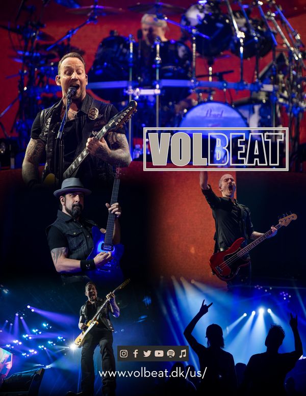 Rock On Magazine - VOLBEAT poster