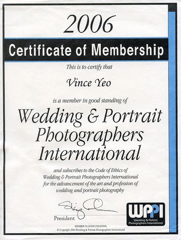 Certificate of Membership