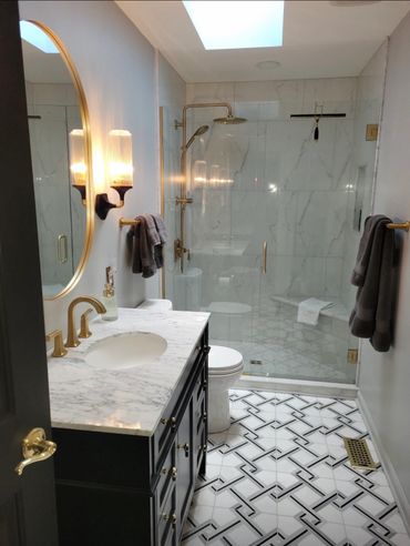 Remodeled bathroom