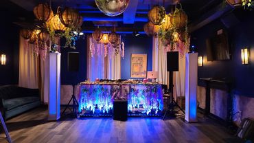 Final Setup before guests arrive for YEMAYA at Provision No 14 in Washington, DC