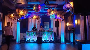 Final Setup before guests arrive for YEMAYA at Provision No 14 in Washington, DC