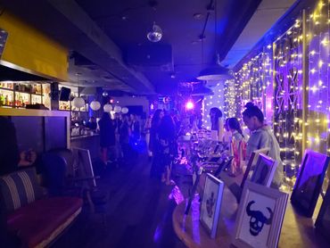 Artists and Vendors setup at YEMAYA- Provision No 14 in Washington, DC