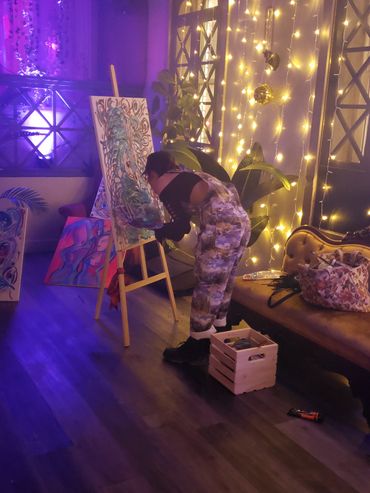 Artists and Vendors setup at YEMAYA- Provision No 14 in Washington, DC