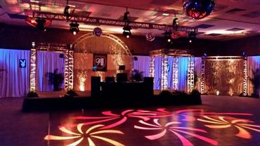 Wedding DJ Setup Example.