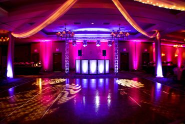 Wedding DJ Setup Example.