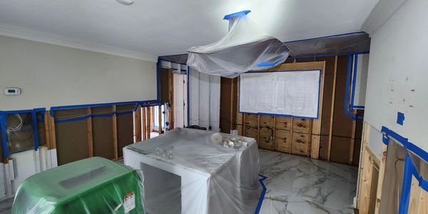 PRV (Post Remediation Verification) clearance test during a remediation project