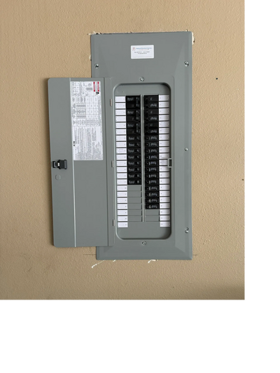 Electrical panel replacement.