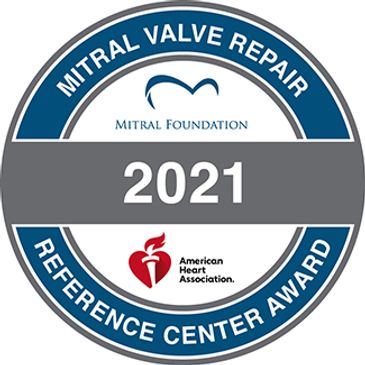 Heart surgeon Dr. Hoffberger has been recognized with the Mitral Valve Repair Reference Center Award