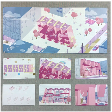 Stramp Pin Up // First Year Masters