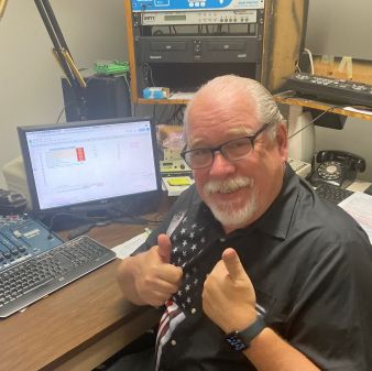 Jim Pierce GM in studio.