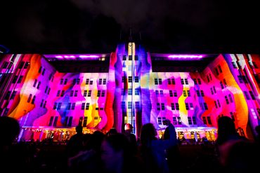Julia Gorman VIVID Sydney light colour Museum of Contemporary Art Circular Key contemporary art