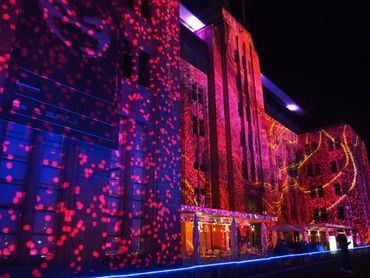 Julia Gorman VIVID Sydney light colour Museum of Contemporary Art Circular Key contemporary art