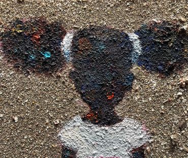 PERLITA
Técnica: Acrílico y arena sobre madera
Tamaño: 21 x 25 cm
Año: 2025