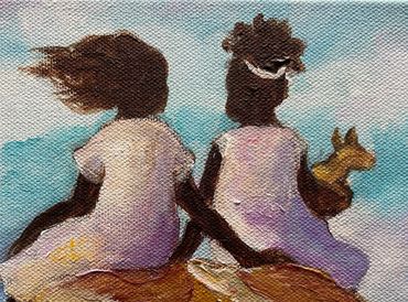 VIGILANTES
Técnica: Acrílico sobre lienzo
Tamaño: 15 x 20 cm
Año: 2025