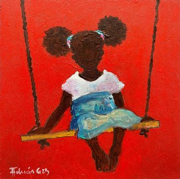 TARDE DE JUEGO
Técnica: Acrílico sobre madera
Tamaño: 14.5 x 14.5cm
Año: 2025