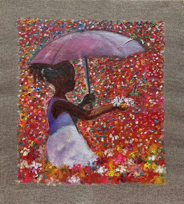 EL GRAN ENCUENTRO
Técnica: Acrílico sobre tela comercial
Tamaño: 40 x 36 cm
Año: 2025