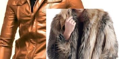 leather Jacket, Fur Coat