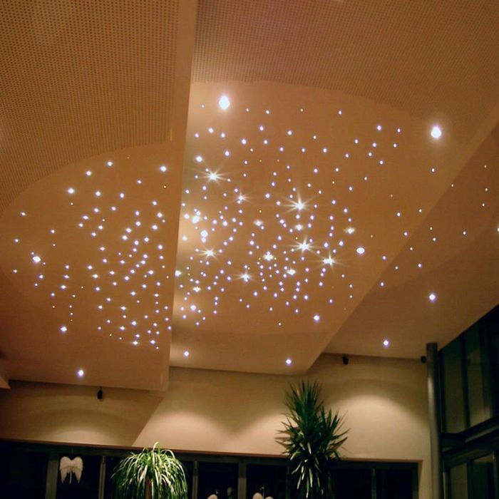 Fiber optic star ceiling, Starlight ceiling, Sparkle light ceiling