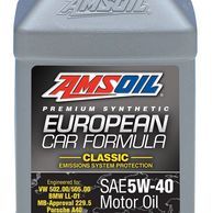 Amsoil Synthetic European 5W-40 Motor Oil