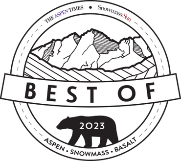 the Aspen Times best of 2023 award for wild willow outfitters.