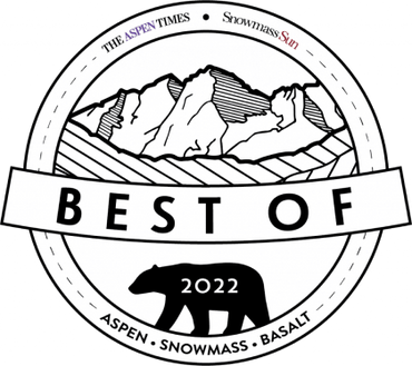 the Aspen Times best of 2022 award for wild willow outfitters.