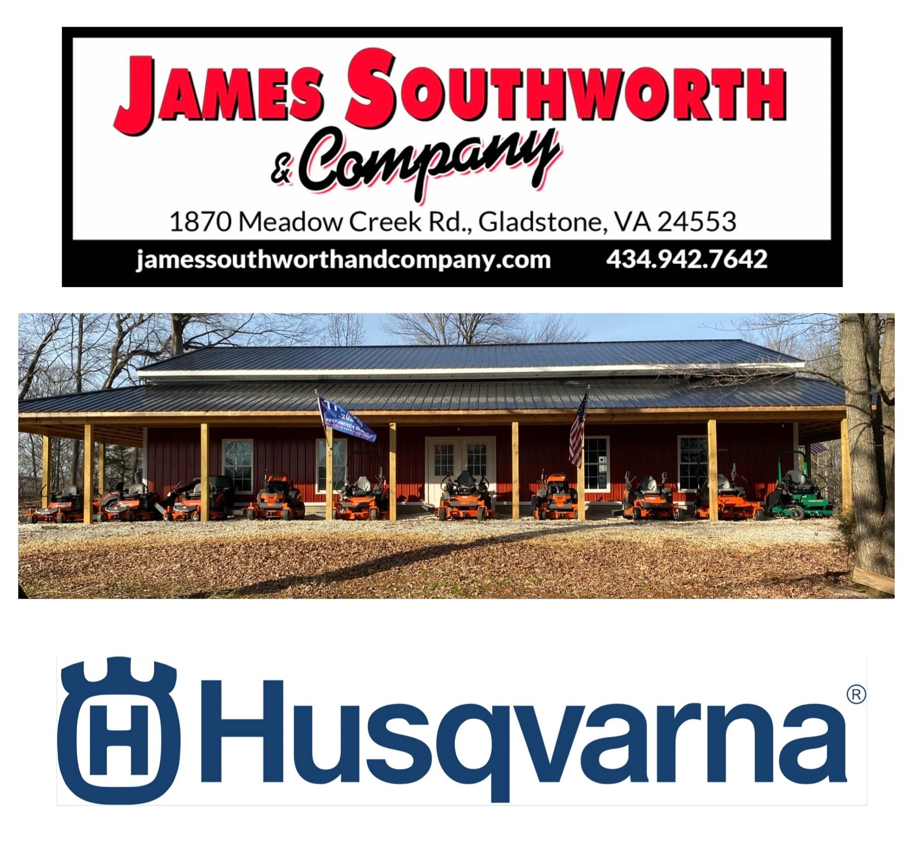 James Southworth Company LLC Lawn Mower Sales Lawn Mower Repair