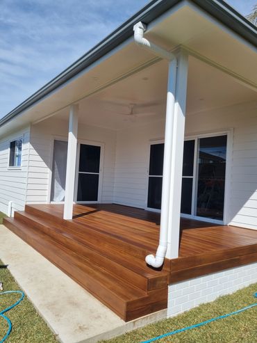Exterior Paint + beautiful timber deck - ingleburn