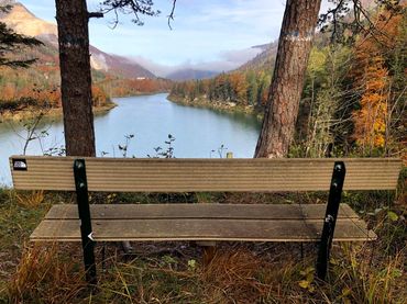 Blick auf Stausee Klaus
