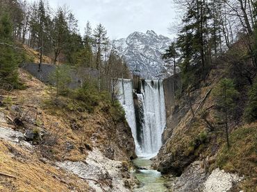 Wasserfall Spazierweg Steyrling