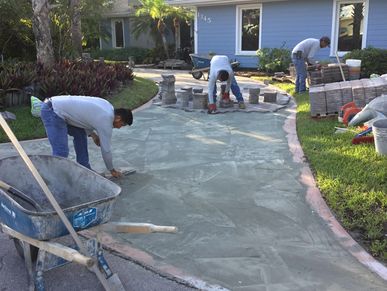 Driveways done in one day!