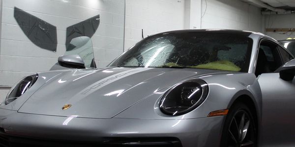 2020 Porsche 911 Getting a 70% Windshield Tint