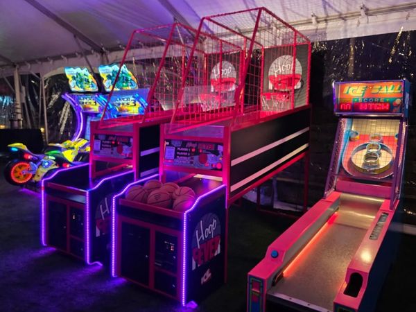 A fun birthday arcade rental