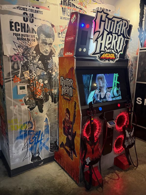 Guitar Hero Super Bowl event rental