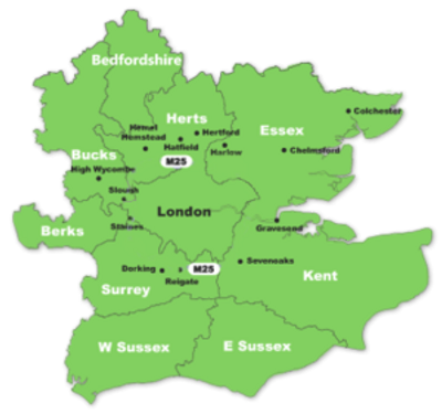 A large area of the area windscreen fixers can repair or replace a windscreen on a same-day basis.