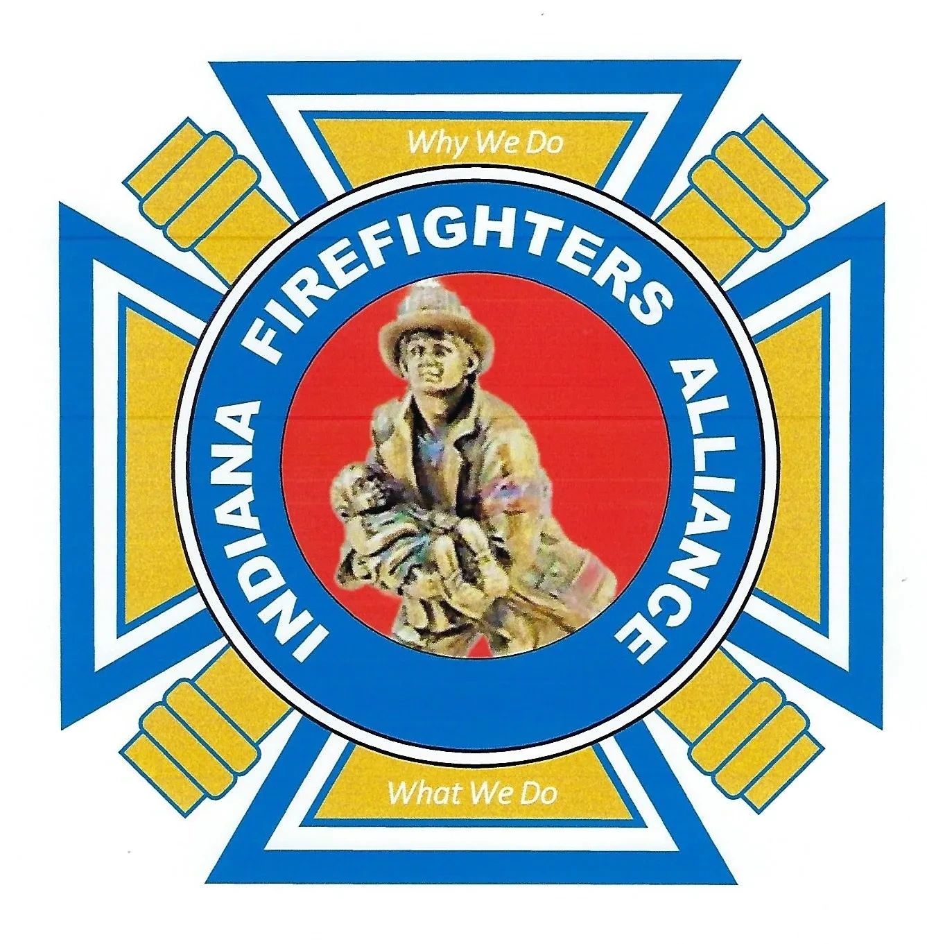 Indiana Firefighters alliance logo 