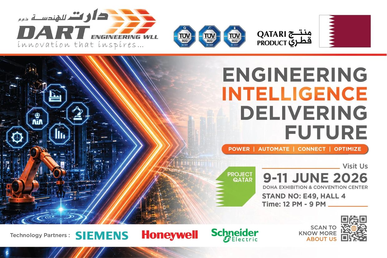 Engineering Smart Solutions for a Better Tomorrow
Join us at Project Qatar 2026 and discover how DAR