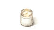 A white candle